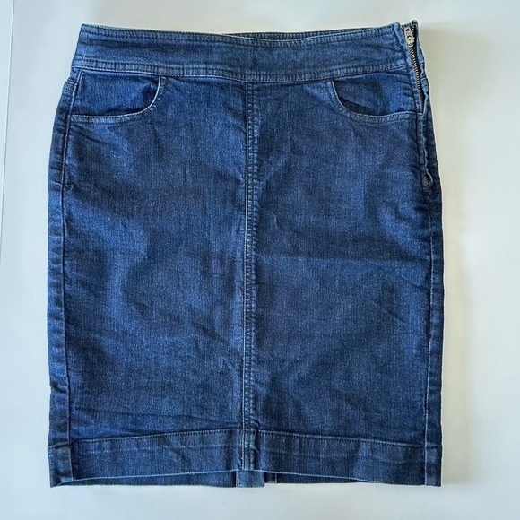 Ann Taylor LOFT Denim Pencil Skirt - Picture 1 of 5